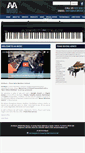 Mobile Screenshot of aa-music.com